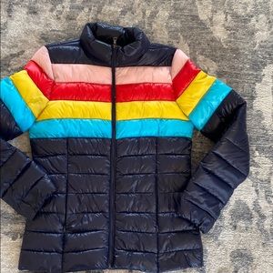 Aqua rainbow puffer